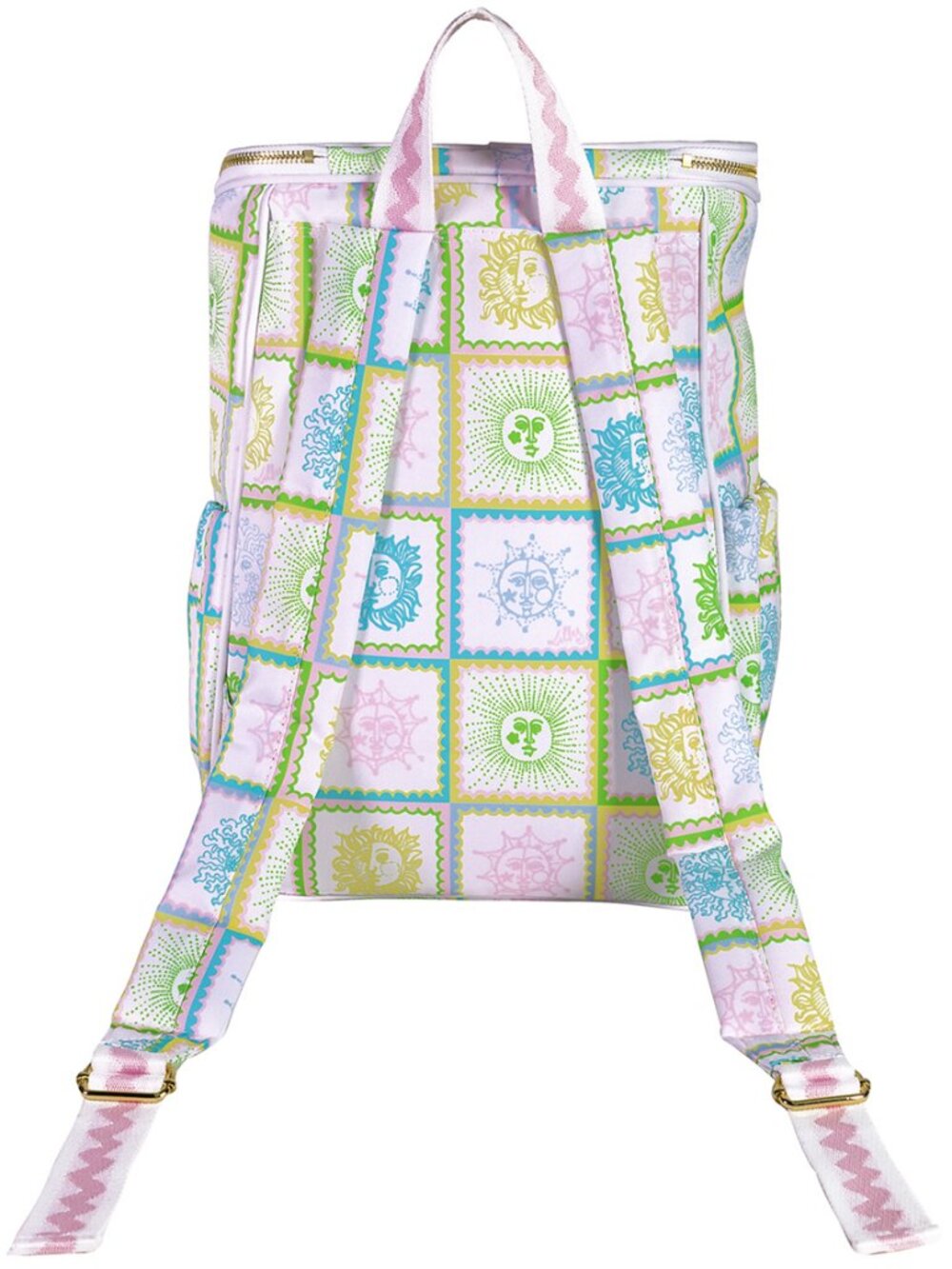 Lilly Pulitzer® Sun Tiles Home Backpack Cooler & Sun Tiles Beach Towel NWT - Picture 4 of 5